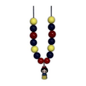 Snow White Silicone Bead Necklace