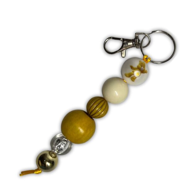 Care Bear Beaded Keychain