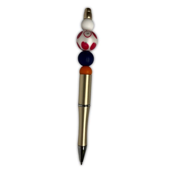 Teacher Themed Bead Pen with refill